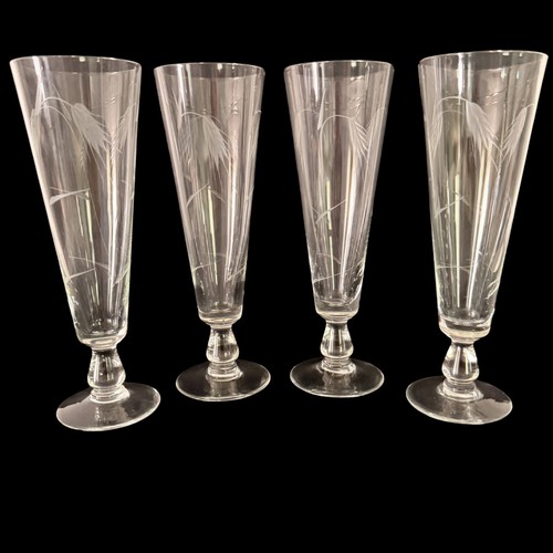 Vintage etched wheat pilsner - wheat,