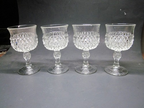 Set indiana glass diamond - set, 4